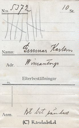 Gunnar Karlsson Wimantorp
Gunnar Karlsson Wimantorp
Nyckelord: Karlsson Wimantorp