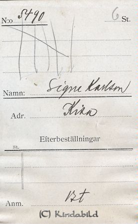 Signe Karlsson Kisa
Signe Karlsson Kisa
Nyckelord: Signe Karlsson