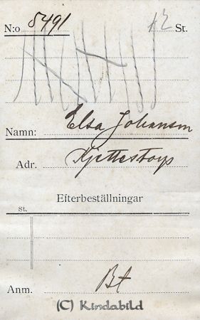 Elsa Johansson Kjettestorp
Elsa Johansson Kjettestorp
Nyckelord: Johansson Kjettestorp