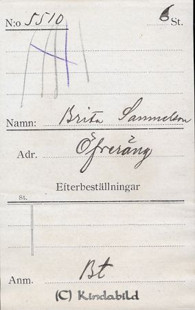 Brita Samuelsson Öfveräng
Brita Samuelsson Öfveräng
Nyckelord: Samuelsson Öfveräng