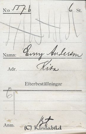 Emy Andersson Kisa
Emy Andersson Kisa
Nyckelord: Emy Andersson