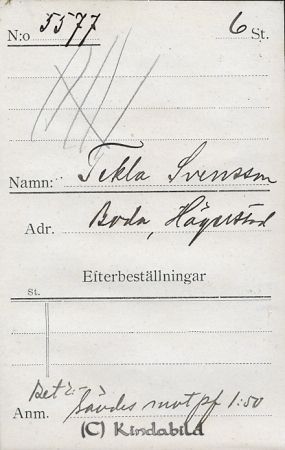 Tekla Svensson Boda Hägerstad
Tekla Svensson Boda Hägerstad
Nyckelord: Svensson Boda