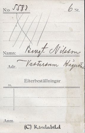 Bengt Nilsson Vestersum Hägerstad
Bengt Nilsson Vestersum Hägerstad
Nyckelord: Nilsson Vestersum