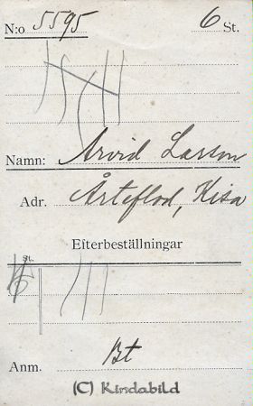 Arvid Larsson Årteflod Kisa
Arvid Larsson Årteflod Kisa
Nyckelord: Larsson Årteflod