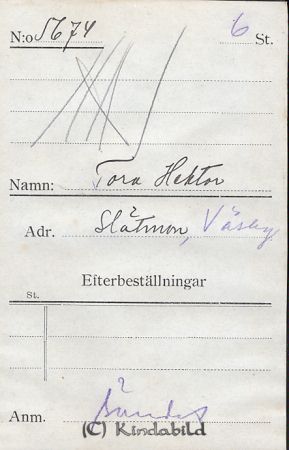 Tora Hektor Väsby Slätmon
Tora Hektor Väsby Slätmon
Nyckelord: Hektor Väsby Slätmon
