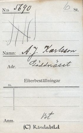 A J Karlsson Gäddnäset
A J Karlsson Gäddnäset
Nyckelord: Karlsson Gäddnäset
