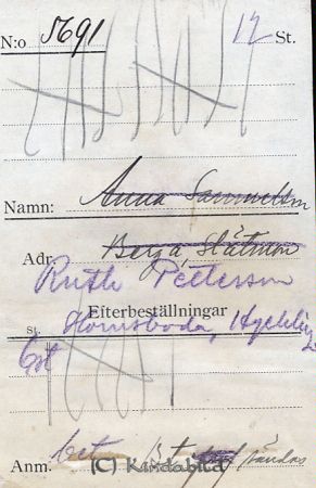 Rut Pettersson Hornsboda Hycklinge
Rut Pettersson Hornsboda Hycklinge
Nyckelord: Pettersson Hornsboda