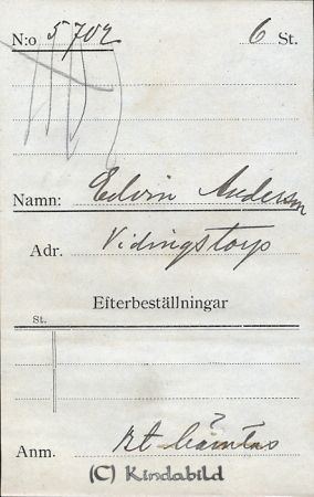 Edvin Andersson Vidingstorp
Edvin Andersson Vidingstorp
Nyckelord: Andersson Vidingstorp
