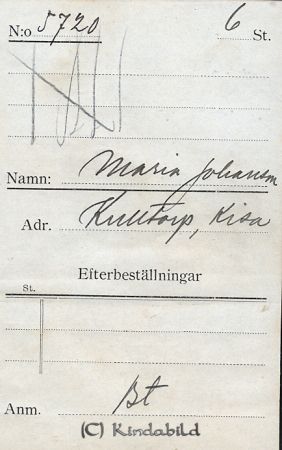 Maria Johansson Kulltorp Kisa
Maria Johansson Kulltorp Kisa
Nyckelord: Johansson Kulltorp