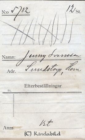 Jenny Svensson Sundstorp Horn
Jenny Svensson Sundstorp Horn
Nyckelord: Svensson Sundstorp