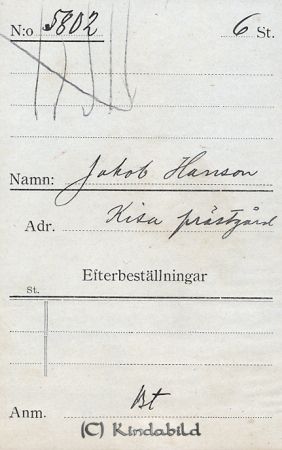 Jakob Hansson Kisa Prästgård
Jakob Hansson Kisa Prästgård
Nyckelord: Jakob Hansson