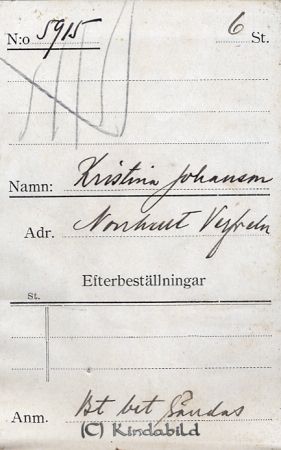 Kristina Johansson Norrhult Verfveln
Kristina Johansson Norrhult Verfveln
Nyckelord: Johansson Norrhult