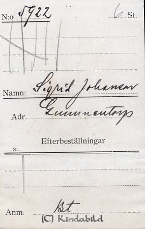 Sigrid Johansson Gummentorp
Sigrid Johansson Gummentorp
Nyckelord: Johansson Gummentorp