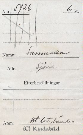 Samuelsson Sjövik
Samuelsson Sjövik 
Nyckelord: Samuelsson Sjövik