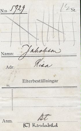 Jakobsson Kisa
Jakobsson Kisa
Nyckelord: Jakobsson Kisa