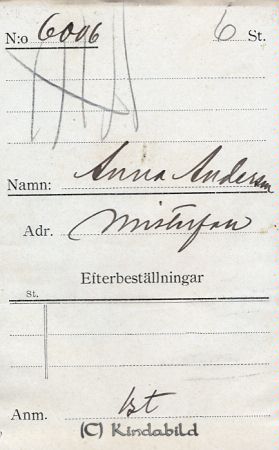 Anna Andersson Misterfall
Anna Andersson Misterfall
Nyckelord: Andersson Misterfall
