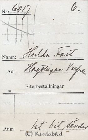 Hulda Fast Hagstugan Verfveln
Hulda Fast Hagstugan Verfveln
Nyckelord: Hulda Fast