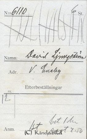 David Ljungström V Eneby
David Ljungström V Eneby
Nyckelord: David Ljungström