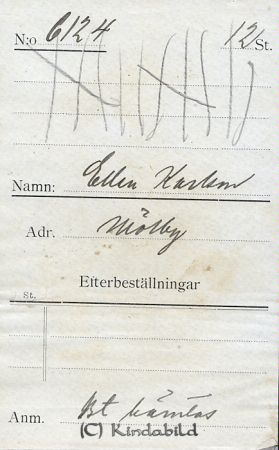 Ellen Karlsson Mörby
Ellen Karlsson Mörby
Nyckelord: Ellen Karlsson Mörby