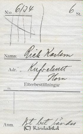 Rick Karlsson Kufvehult Horn
Rick Karlsson Kufvehult Horn
Nyckelord: Karlsson Kufvehult