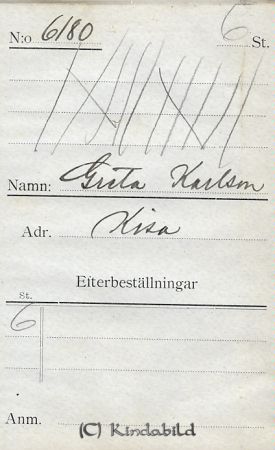Greta Karlsson Kisa
Greta Karlsson Kisa
Nyckelord: Greta Karlsson