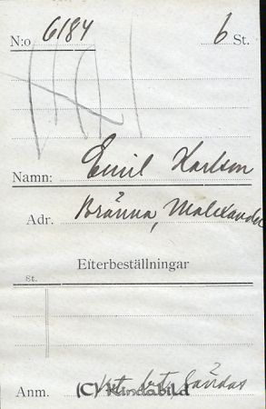 Emil Karlsson Bränna Malexander
Emil Karlsson Bränna Malexander
Nyckelord: Karlsson Bränna