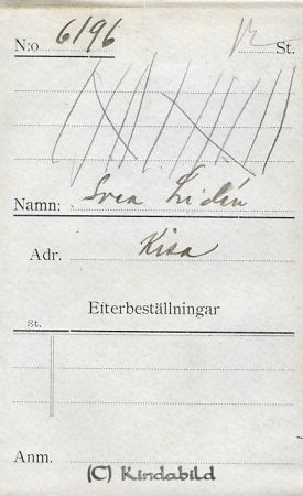 Svea Lidén Kisa
Svea Lidén Kisa
Nyckelord: Svea Lidén