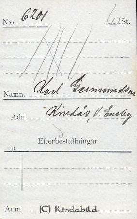 Karl Germundsson Kindås V Eneby
Nyckelord: Karl Germundsson Kindås