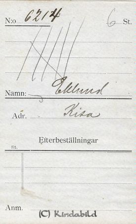 Eklund Kisa
Eklund Kisa
Nyckelord: Eklund Kisa