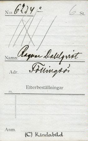 Ragnar Dahlqvist Föllingsö
Ragnar Dahlqvist Föllingsö
Nyckelord: Dahlqvist Föllingsö