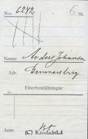 Anders Johansson Gunnarsberg
Anders Johansson Gunnarsberg
Nyckelord: Johansson Gunnarsberg