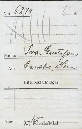 Ivar Gustafsson Dansbo  Horn
Ivar Gustafsson Dansbo  Horn
Nyckelord: Gustafsson Dansbo