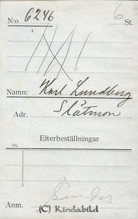Karl Lundberg Slätmon
Karl Lundberg Slätmon
Nyckelord: Lundberg Slätmon