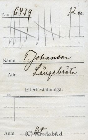 T Johansson Långebråta

