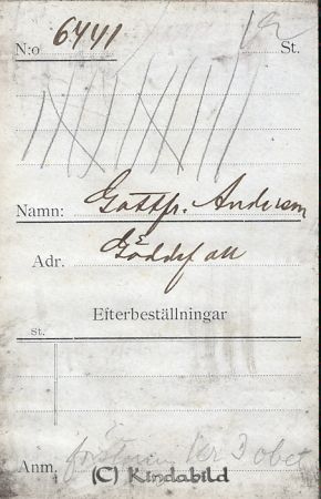 Gottfr. Andersson Gäddefall
Gottfr. Andersson Gäddefall
Nyckelord: Andersson Gäddefall