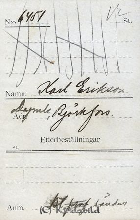 Karl Eriksson Dymle Björkfors
Karl Eriksson Dymle Björkfors
Nyckelord: Eriksson Dymle