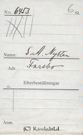 S A Nysten Farsbo
S A Nysten Farsbo
Nyckelord: Nysten Farsbo
