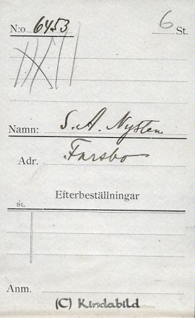 S A Nysten Farsbo
S A Nysten Farsbo
Nyckelord: Nysten Farsbo