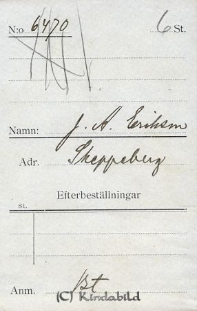 J A Eriksson Skeppeberg
J A Eriksson Skeppeberg
Nyckelord: Eriksson Skeppeberg