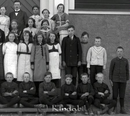Skolkort vid Stjärneboskolan
godj
Skolkort vid Stjärneboskolan
Grupporträtt med 18 elever och en lärare
Nyckelord: Skolkort Stjärneboskolan
