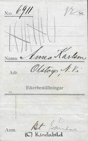 Anna Karlsson Olstorp N Vi
Anna Karlsson Olstorp N Vi
Nyckelord: Karlsson Olstorp