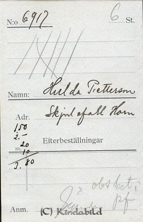 Hulda Pettersson Skjulefall Horn
Hulda Pettersson Skjulefall Horn
Nyckelord: Pettersson Skjulefall