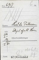 Filnamn=Stahre - 6917 - bak.jpg
Filstorlek=26KiB
Dimensioner=291x450
Uppladdade datum=Jul 08, 2007 Stahre - 6917 - bak.jpg