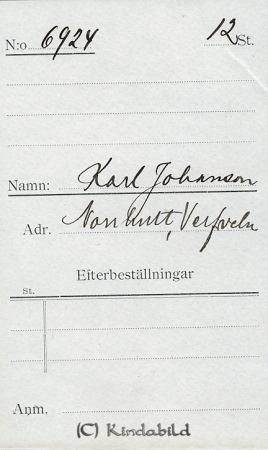 Karl Johansson Norrhult Verfveln
Karl Johansson Norrhult Verfveln
Nyckelord: Johansson Norrhult