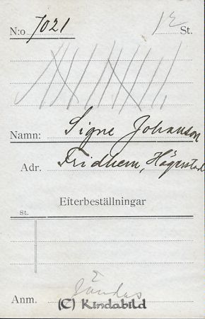 Signe Johansson Fridhem Hägerstad
Signe Johansson Fridhem Hägerstad
Nyckelord: Johansson Fridhem