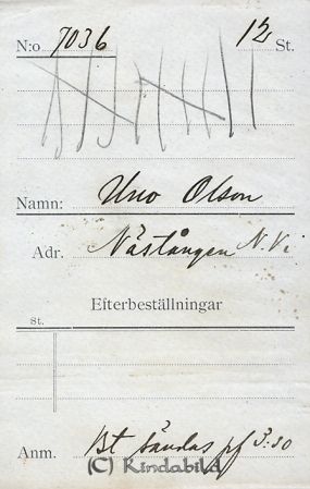 Uno Olsson Nästången N Vi
Uno Olsson Nästången N Vi
Nyckelord: Olsson Nästången