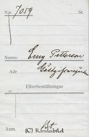 Emy Pettersson Gästgifvaregården
Emy Pettersson Gästgifvaregården
Nyckelord: Pettersson Gästgifvaregården