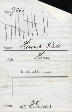 Henrik Fält Horn
Henrik Fält Horn
Nyckelord: Fält Horn