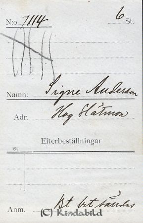 Signe Andersson Hag Slätmon
Signe Andersson Hag Slätmon
Nyckelord: Andersson Hag