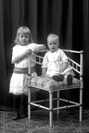 Jul Molander Hycklinge
godj
Jul Molander Hycklinge
Grupporträtt med två barn

raja
Ragnhild Julia född 1912 och Helfrid Elisabet född 1914 döttrar till bankkassören Gottfrid Julius Molander och Gerda Gunhild Elisabet född Jonsson.
Källa: SVAR 
Källa: Gerd Pettersson


Nyckelord: Molander Hycklinge